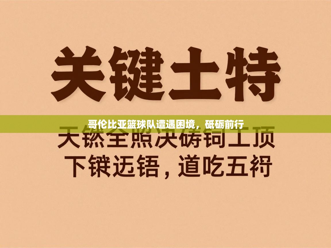 哥伦比亚篮球队遭遇困境，砥砺前行